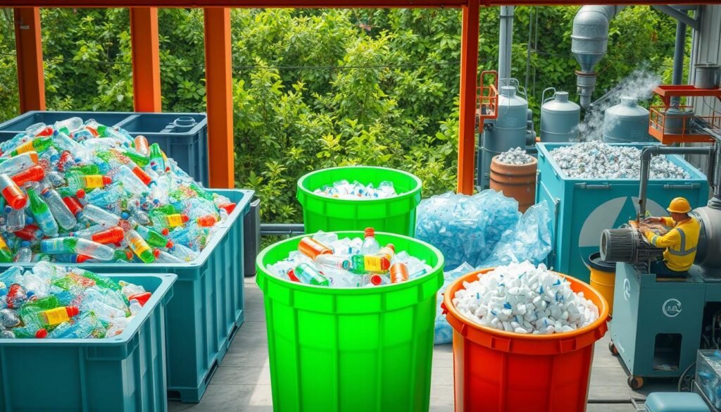 PET plastic recycling